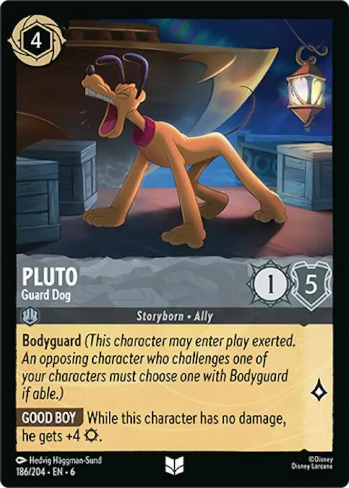 Pluto - Guard Dog (186/204) [Azurite Sea] - Lorcana Single