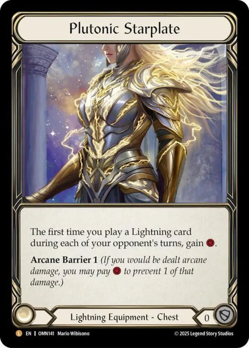 Plutonic Starplate (OMN141) [Omens of the Third Age]
