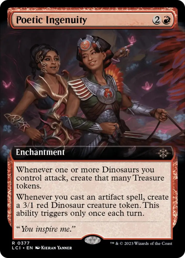 Poetic Ingenuity (Extended Art) [The Lost Caverns of Ixalan] - MTG Single