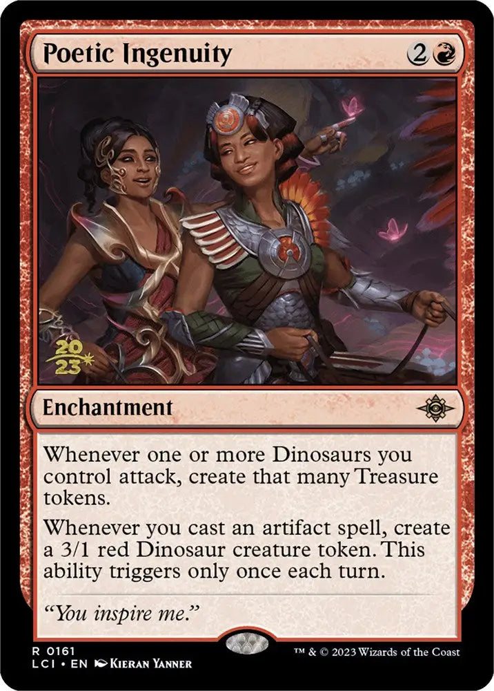 Poetic Ingenuity [The Lost Caverns of Ixalan Prerelease Cards] - MTG Single