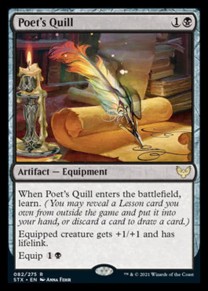 Poet’s Quill [Strixhaven: School of Mages] - MTG Single