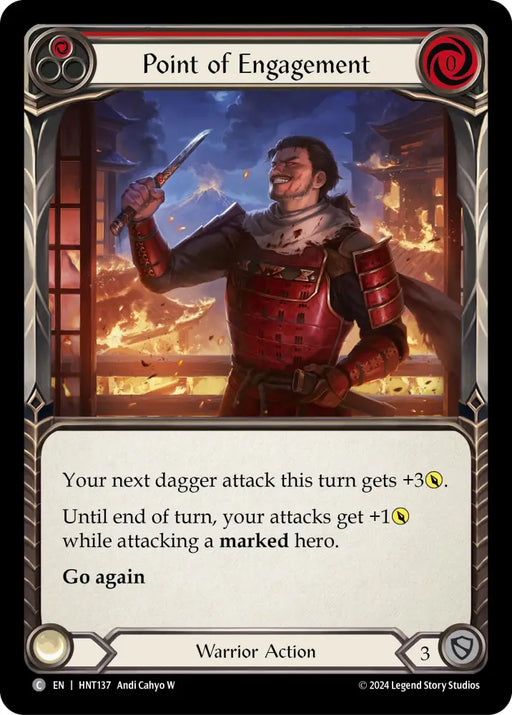 Point of Engagement (Red) [The Hunted] - Flesh And Blood Single