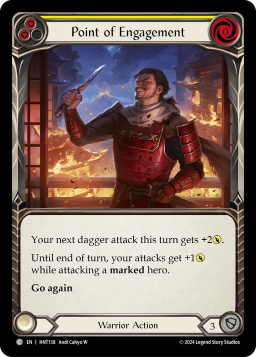 Point of Engagement (Yellow) [The Hunted] - Flesh And Blood Single