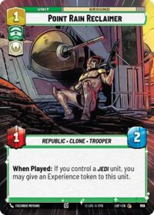Point Rain Reclaimer (Hyperspace Foil) (832) [Legends of the Force]