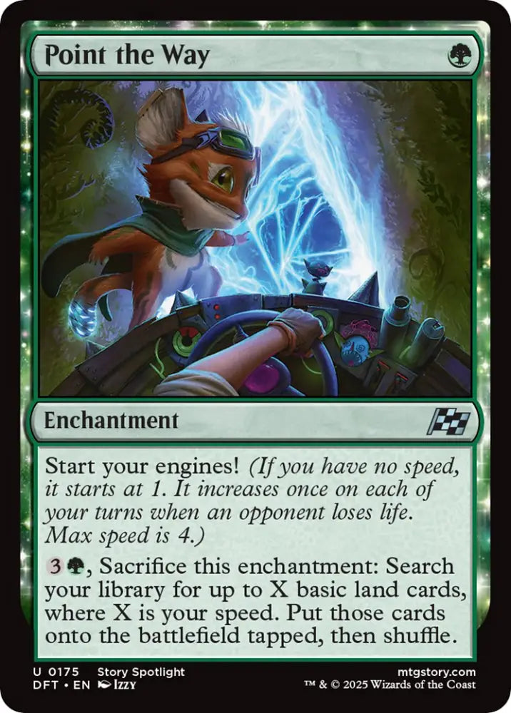 Point the Way [Aetherdrift] - MTG Single