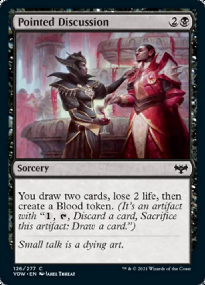 Pointed Discussion [Innistrad: Crimson Vow] - MTG Single