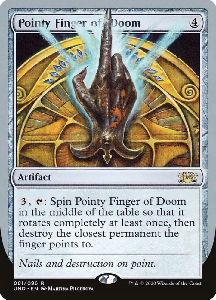 Pointy Finger of Doom [Unsanctioned] - MTG Single