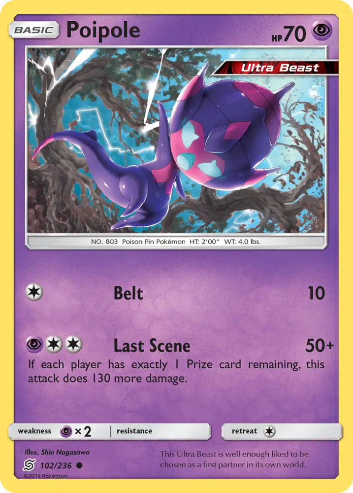 Poipole (102/236) [Sun & Moon: Unified Minds] - Pokemon Single