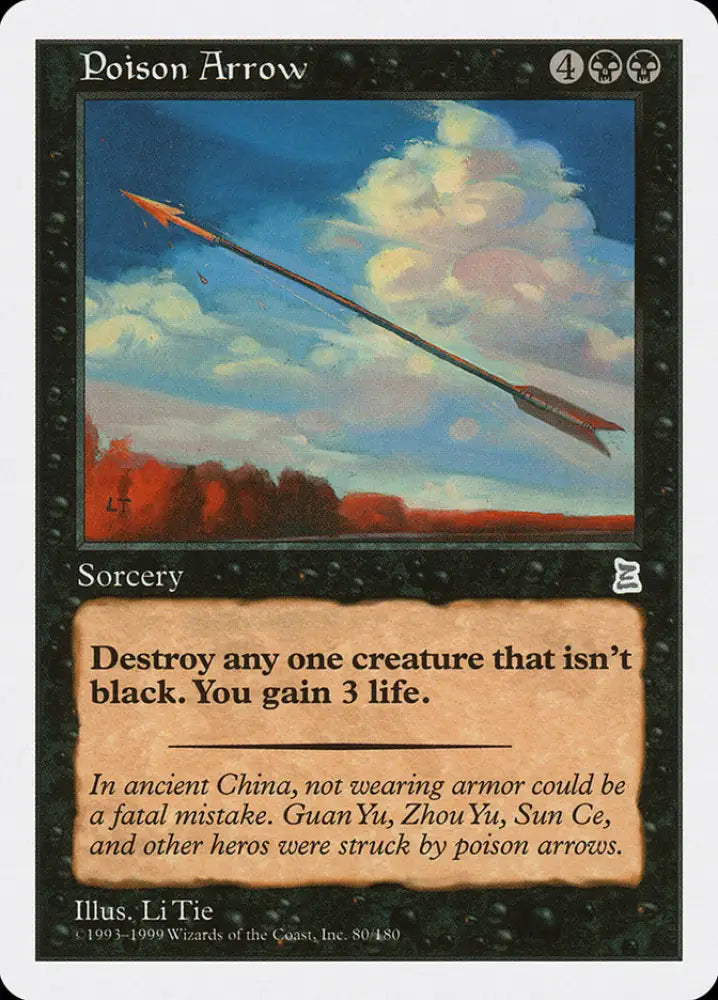 Poison Arrow [Portal Three Kingdoms] - MTG Single