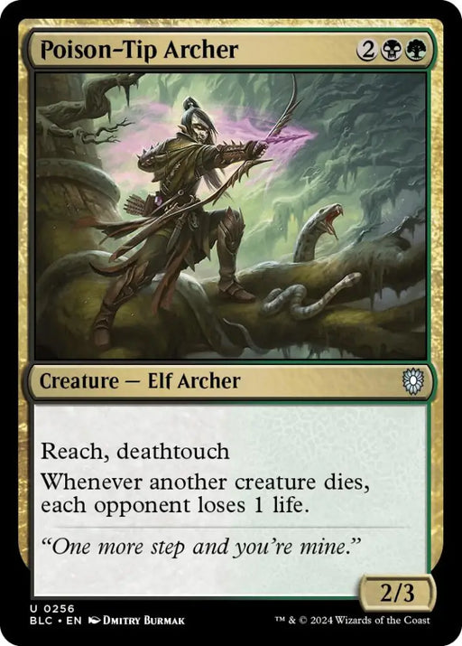 Poison-Tip Archer [Bloomburrow Commander] - MTG Single