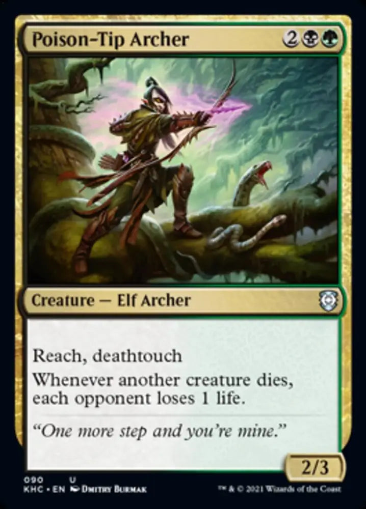 Poison-Tip Archer [Kaldheim Commander] - MTG Single
