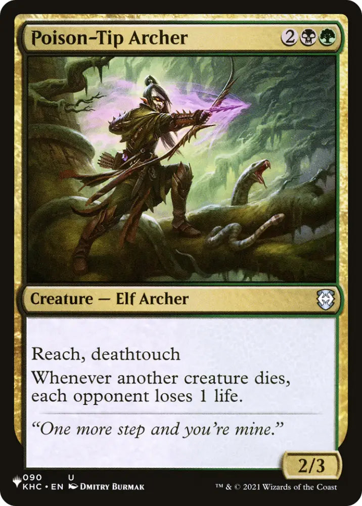 Poison-Tip Archer [The List] - MTG Single