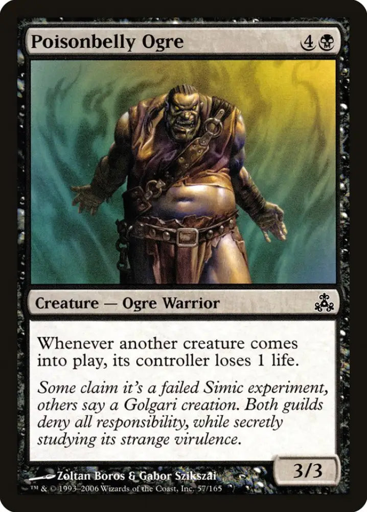 Poisonbelly Ogre [Guildpact] - MTG Single