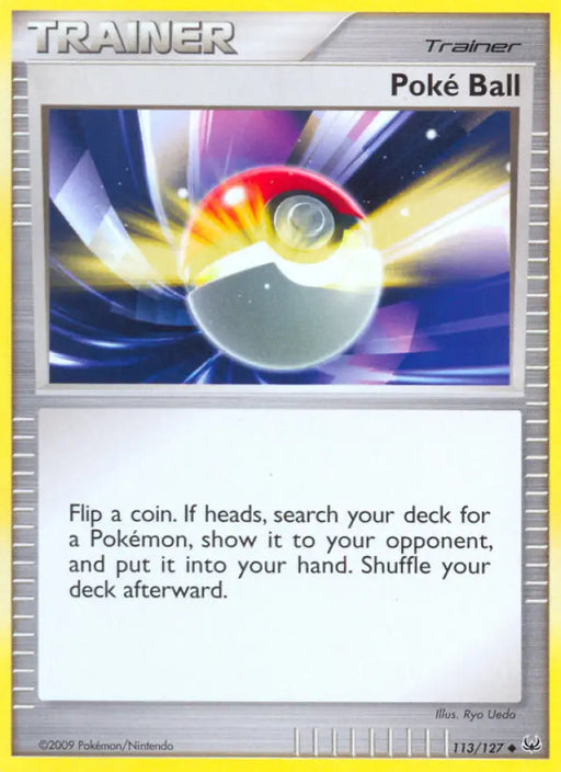 Poke Ball (113/127) [Platinum: Base Set] - Pokemon Single