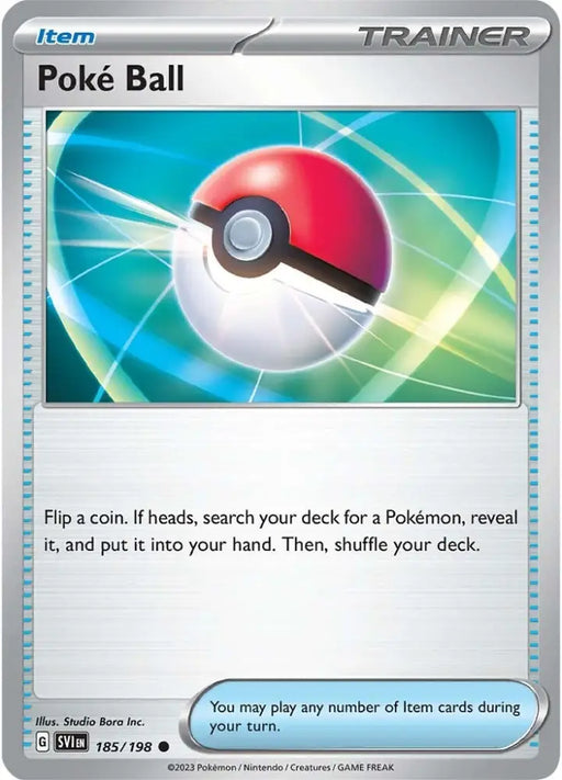 Poke Ball (185/198) [Scarlet & Violet: Base Set] - Pokemon Single