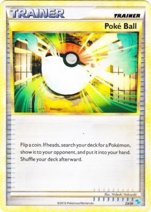 Poke Ball (23/30) [HeartGold & SoulSilver: Trainer Kit - Gyarados] - Pokemon Single