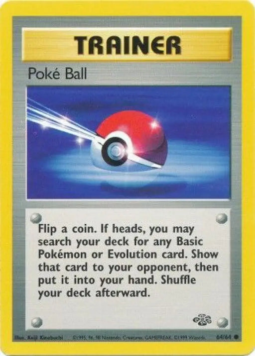 Poke Ball (64/64) [Jungle Unlimited] - Pokemon Single