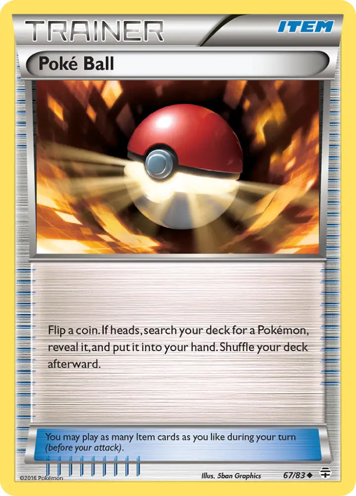 Poke Ball (67/83) [XY: Generations] - Pokemon Single
