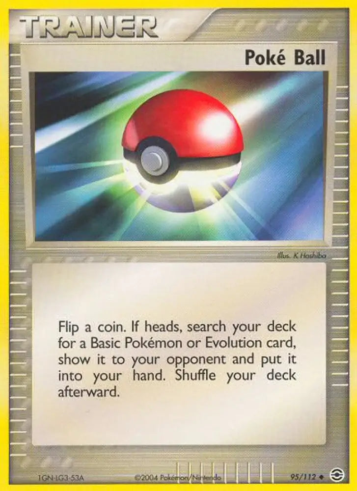 Poke Ball (95/112) [EX: FireRed & LeafGreen] - Pokemon Single