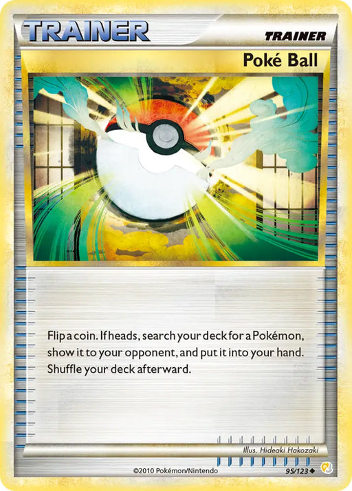 Poke Ball (95/123) [HeartGold & SoulSilver: Base Set] - Pokemon Single