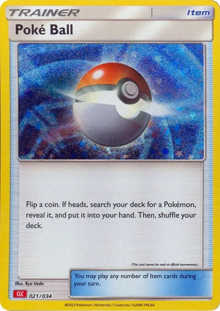 Poke Ball (CLC) [Trading Card Game Classic] - Pokemon Single