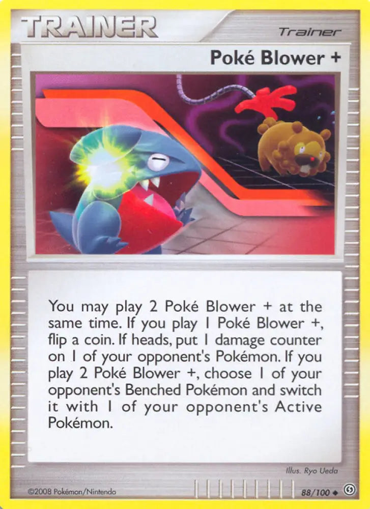 Poke Blower + (88/100) [Diamond & Pearl: Stormfront] - Pokemon Single