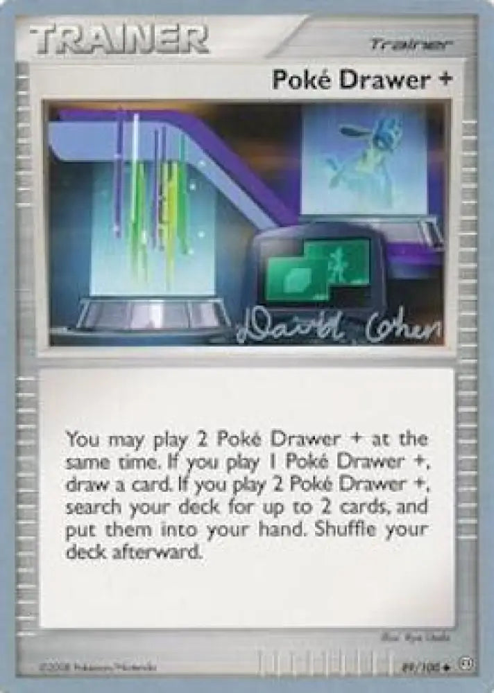 Poke Drawer + (89/100) (Stallgon - David Cohen) [World Championships 2009] - Pokemon Single