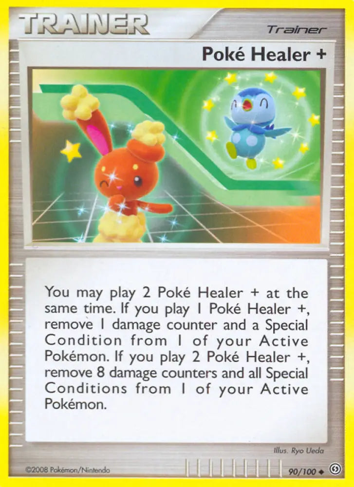 Poke Healer + (90/100) [Diamond & Pearl: Stormfront] - Pokemon Single
