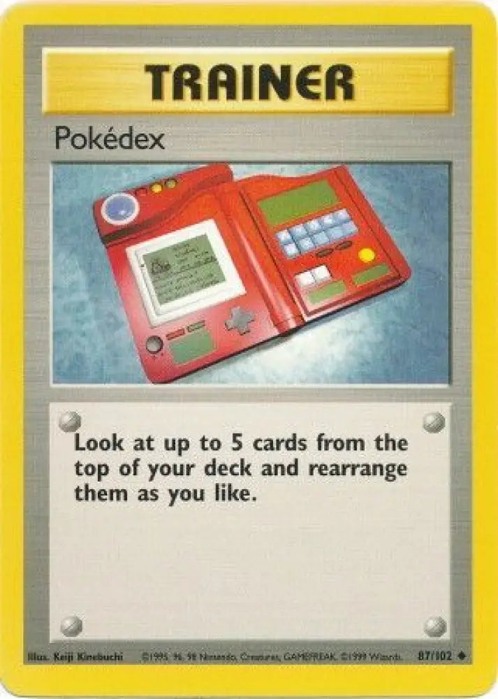 Pokedex (87/102) [Base Set Unlimited] - Pokemon Single