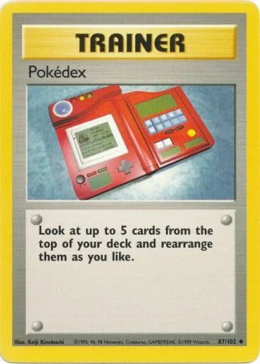 Pokedex (87/102) [Base Set Unlimited] - Pokemon Single