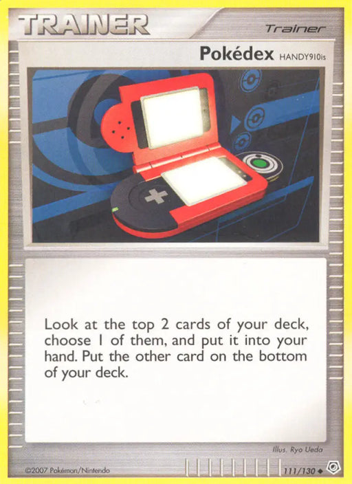 Pokedex HANDY910is (111/130) [Diamond & Pearl: Base Set] - Pokemon Single