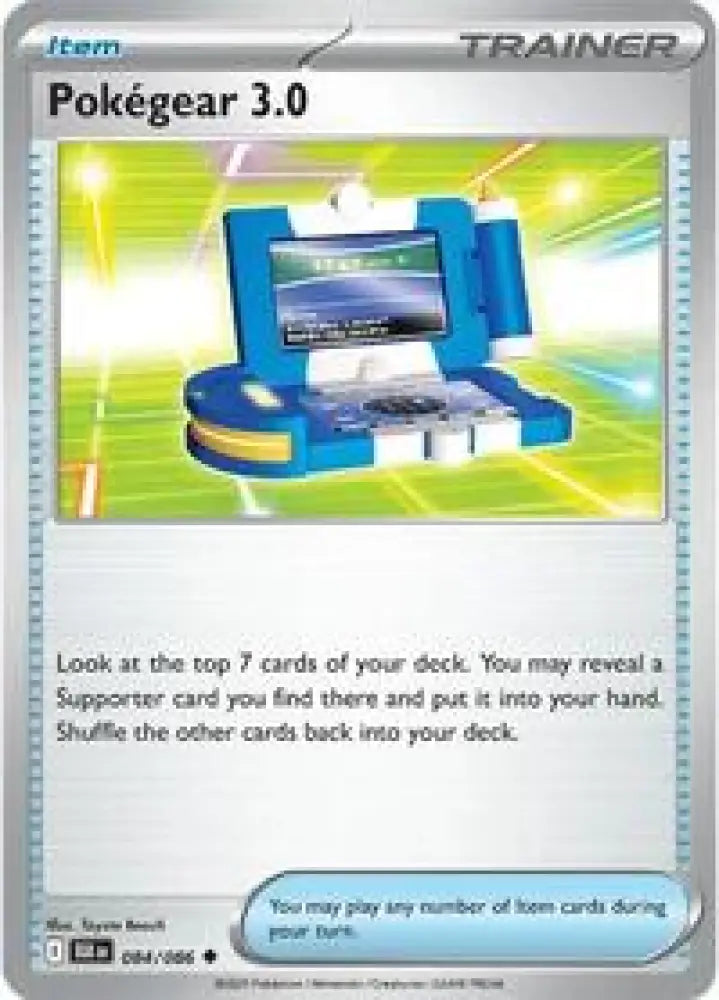 Pokegear 3.0 (084/086) [SV: Black Bolt]