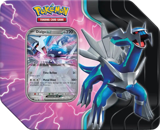 Pokemon Azure Legends Tin Dialga ex - Pokémon Sealed