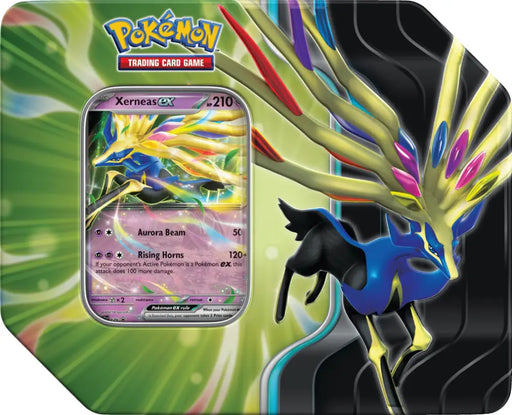 Pokemon Azure Legends Tin Xerneas ex - Pokémon Sealed