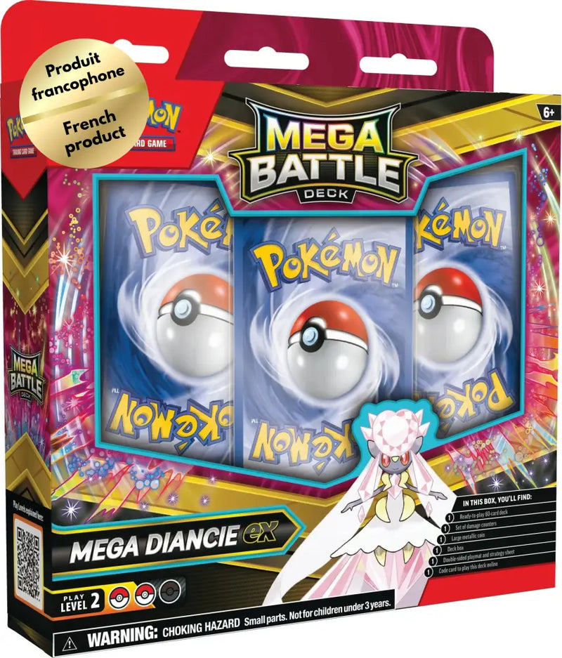 Pokemon Battle Decks Mega Diancie ex (FR) - Pokémon Sealed