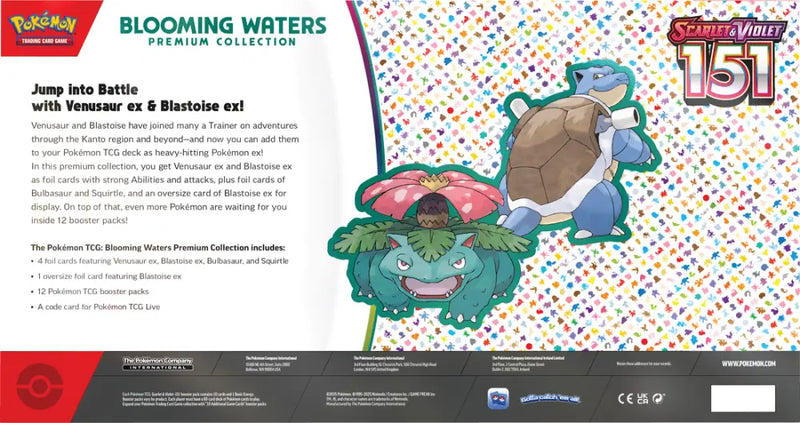 Pokemon Blooming Waters Premium Collection (CANNOT BE SHIPPED) - Pokémon Sealed