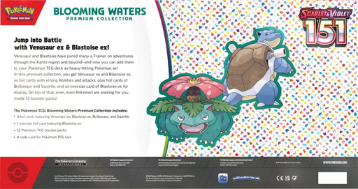 Pokemon Blooming Waters Premium Collection (CANNOT BE SHIPPED) - Pokémon Sealed