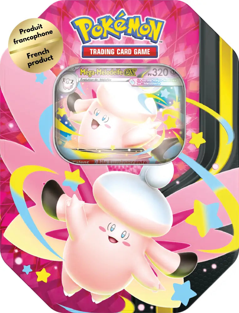 Pokemon Boîte Méga Clair de Lune Méga-Mélodelfe ex (FR) (2026-06-05) - Pokémon Sealed