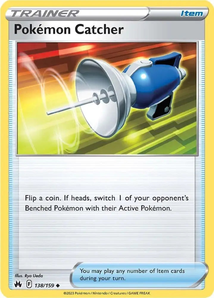 Pokemon Catcher (138/159) [Sword & Shield: Crown Zenith] - Pokemon Single