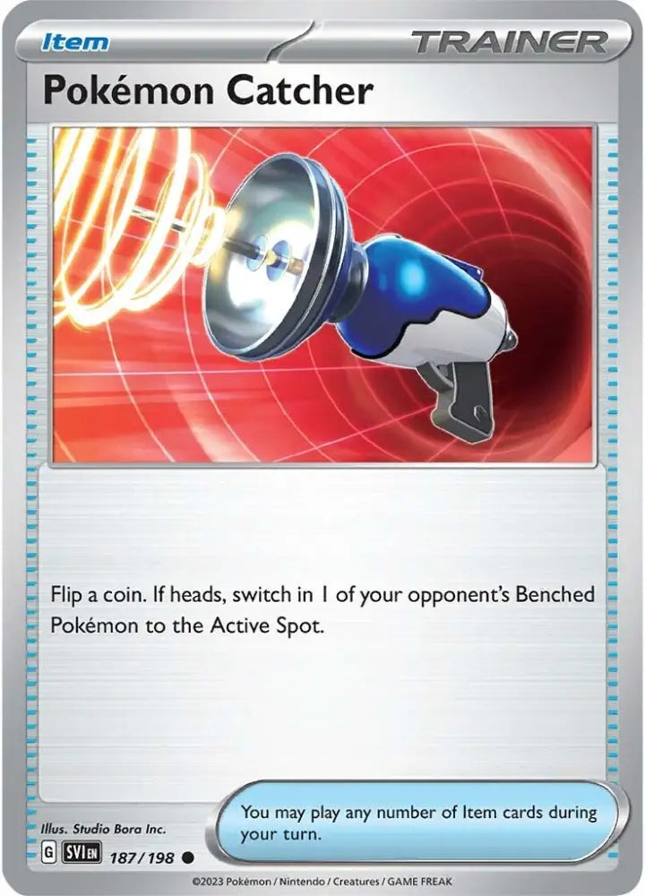 Pokemon Catcher (187/198) [Scarlet & Violet: Base Set] - Pokemon Single