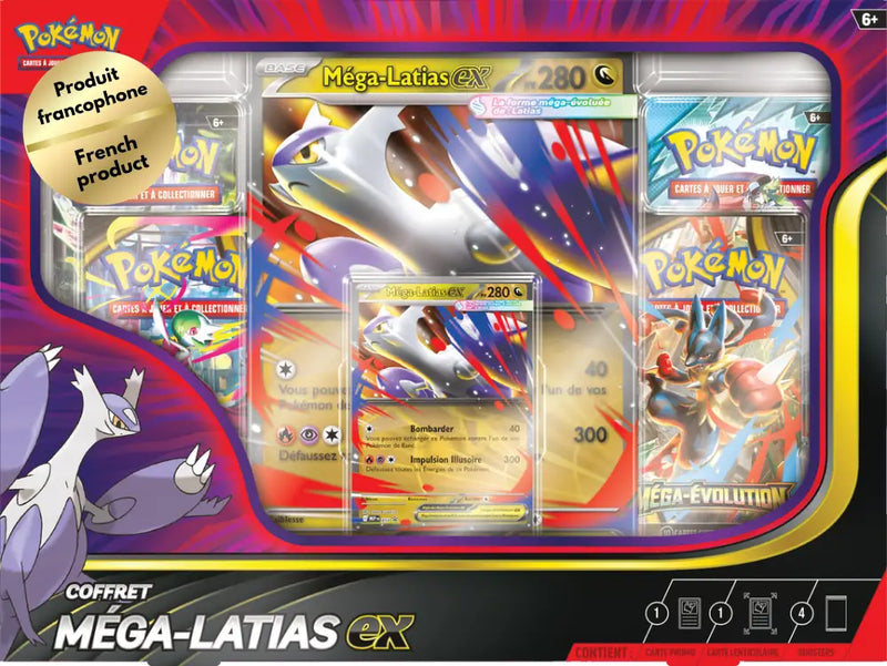 Pokemon Coffret Méga-Latias EX (FR) - Pokémon Sealed