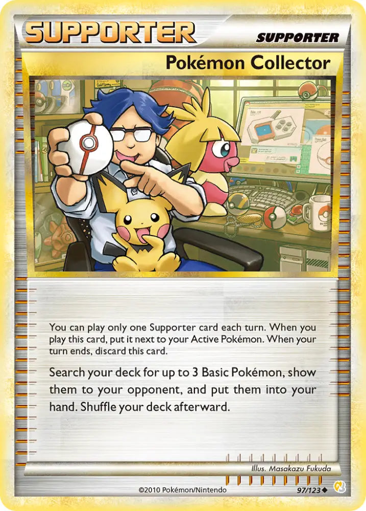 Pokemon Collector (97/123) [HeartGold & SoulSilver: Base Set] - Pokemon Single