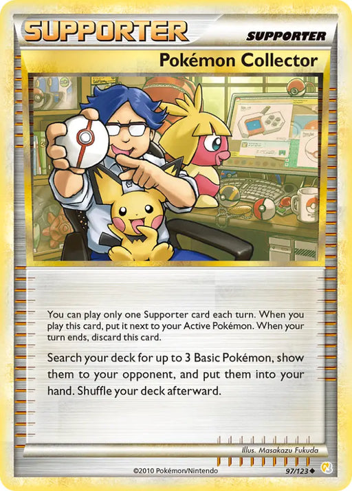 Pokemon Collector (97/123) [HeartGold & SoulSilver: Base Set] - Pokemon Single