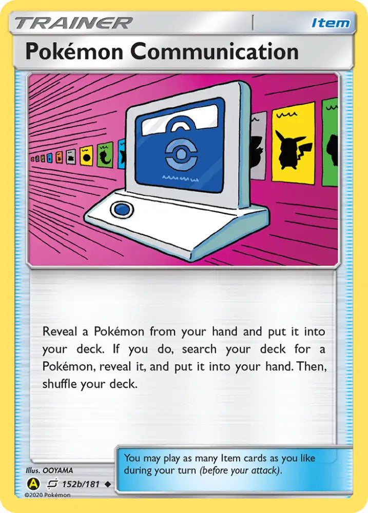 Pokemon Communication (152b/181) [Alternate Art Promos] - Pokemon Single