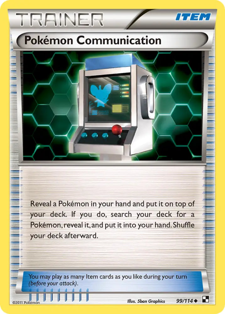 Pokemon Communication (99/114) [Black & White: Base Set] - Pokemon Single