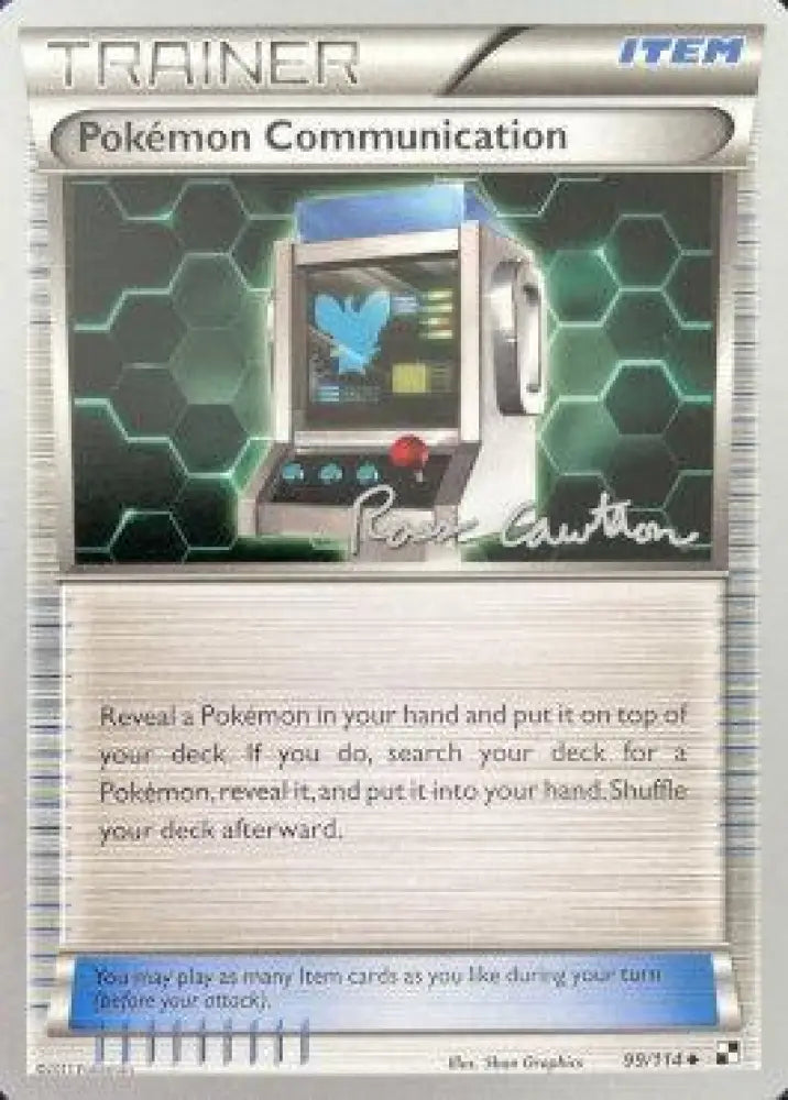 Pokemon Communication (99/114) (The Truth - Ross Cawthon) [World Championships 2011] - Pokemon Single
