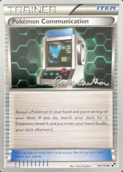 Pokemon Communication (99/114) (The Truth - Ross Cawthon) [World Championships 2011] - Pokemon Single
