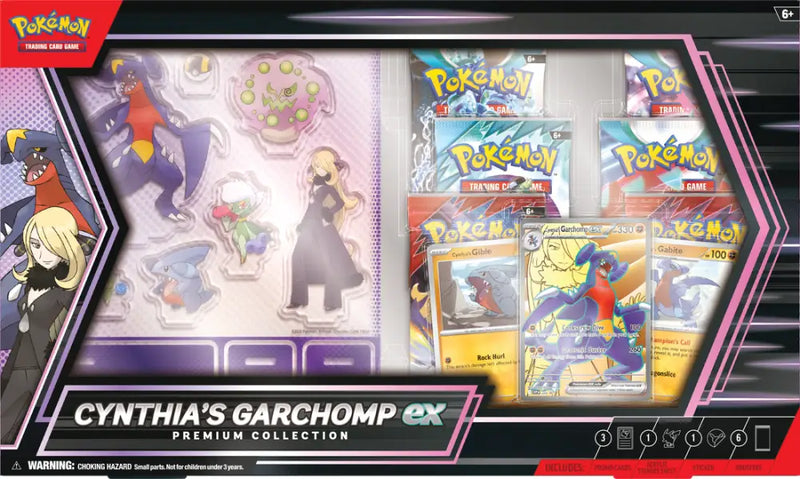Pokemon Cynthia’s Garchomp ex Premium Collection - Pokémon Sealed