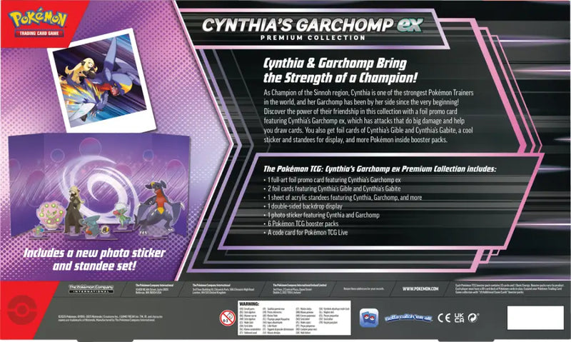 Pokemon Cynthia’s Garchomp ex Premium Collection - Pokémon Sealed