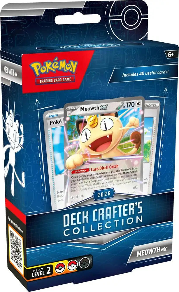 Pokemon Deck Crafters Collection Meowth ex (EN) - Pokémon Sealed